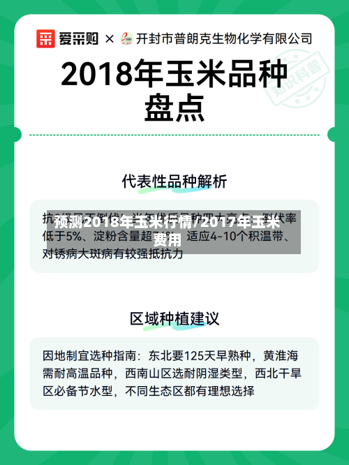预测2018年玉米行情/2017年玉米费用-第3张图片