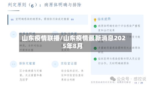 山东疫情联播/山东疫情最新消息2025年8月-第2张图片