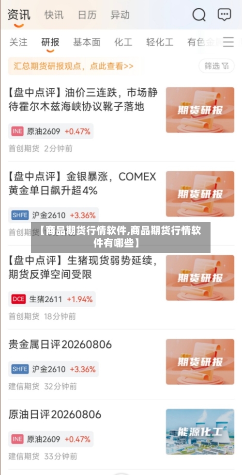 【商品期货行情软件,商品期货行情软件有哪些】-第3张图片