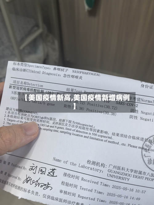 【美国疫情新高,美国疫情新增病例】
