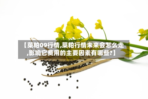 【菜粕09行情,菜粕行情未来会怎么走,影响它费用的主要因素有哪些?】-第3张图片