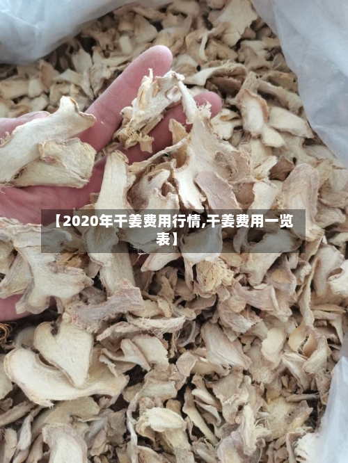 【2020年干姜费用行情,干姜费用一览表】-第2张图片