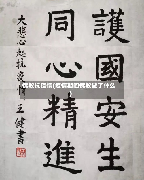 佛教抗疫情(疫情期间佛教做了什么)