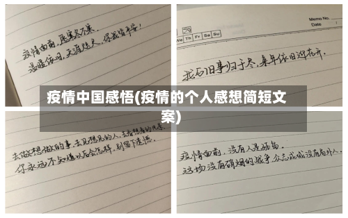 疫情中国感悟(疫情的个人感想简短文案)-第2张图片