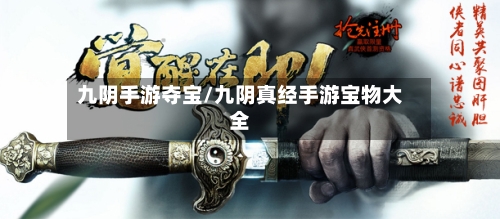 九阴手游夺宝/九阴真经手游宝物大全