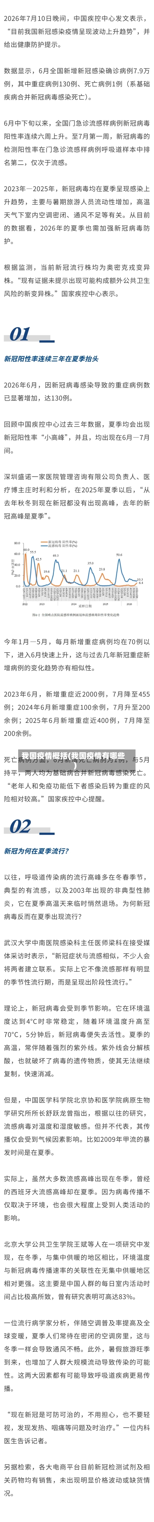 我国疫情概括(我国疫情有哪些)