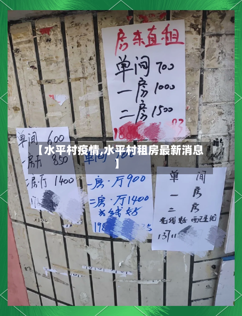 【水平村疫情,水平村租房最新消息】