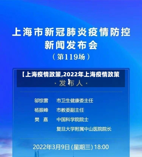 【上海疫情政策,2022年上海疫情政策】