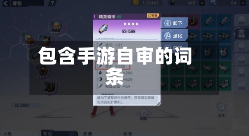 包含手游自审的词条-第3张图片