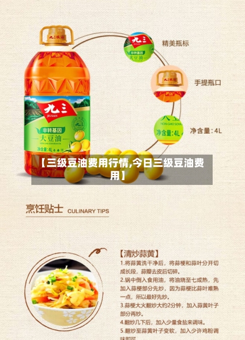 【三级豆油费用行情,今日三级豆油费用】