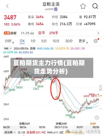 豆粕期货主力行情(豆粕期货走势分析)