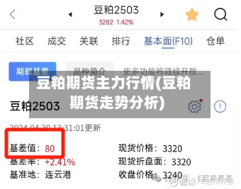 豆粕期货主力行情(豆粕期货走势分析)-第2张图片