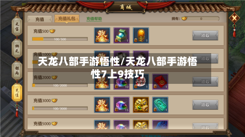 天龙八部手游悟性/天龙八部手游悟性7上9技巧-第2张图片