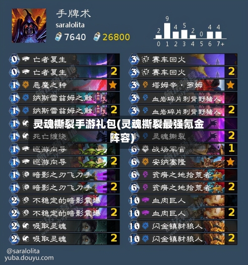 灵魂撕裂手游礼包(灵魂撕裂最强氪金阵容)-第2张图片