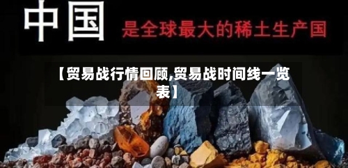 【贸易战行情回顾,贸易战时间线一览表】-第3张图片