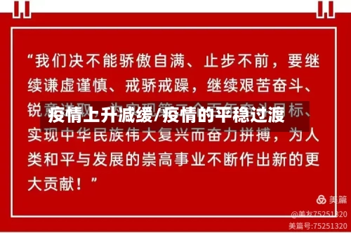 疫情上升减缓/疫情的平稳过渡-第2张图片