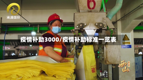 疫情补助3000/疫情补助标准一览表