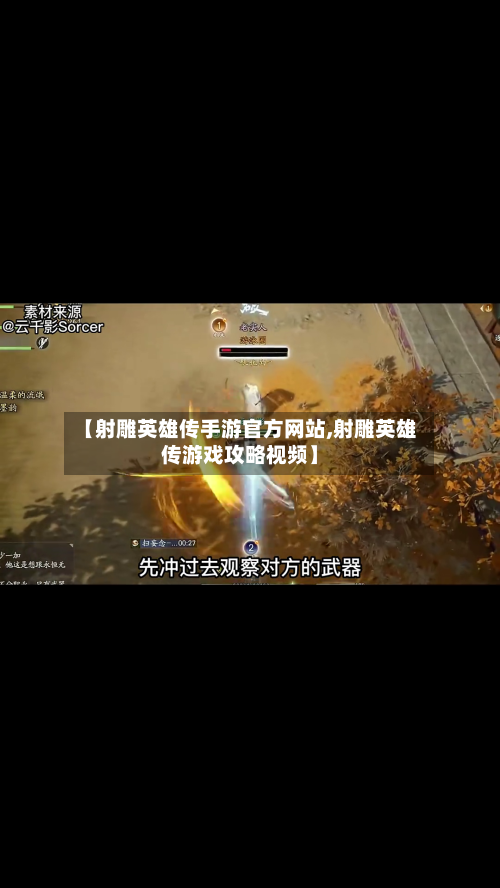 【射雕英雄传手游官方网站,射雕英雄传游戏攻略视频】