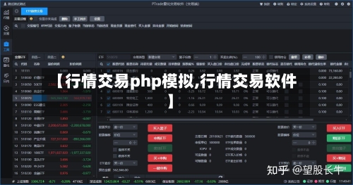 【行情交易php模拟,行情交易软件】