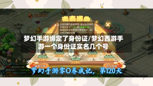 梦幻手游绑定了身份证/梦幻西游手游一个身份证实名几个号-第3张图片