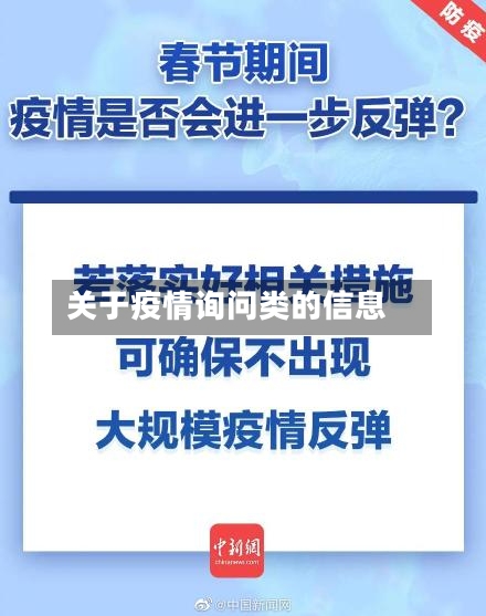 关于疫情询问类的信息-第2张图片