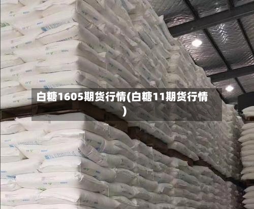 白糖1605期货行情(白糖11期货行情)-第2张图片