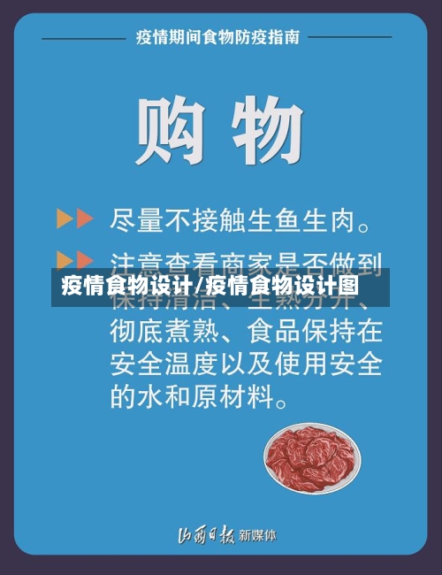 疫情食物设计/疫情食物设计图