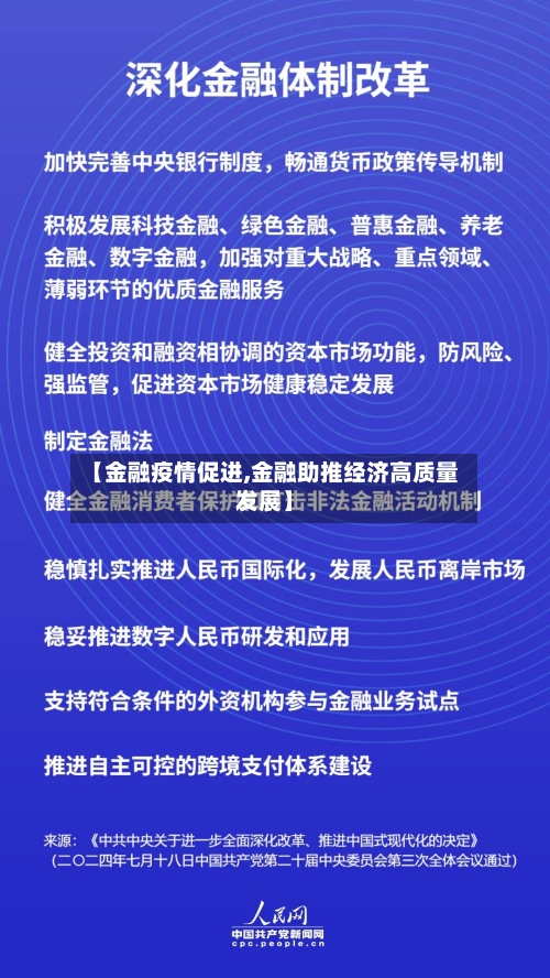 【金融疫情促进,金融助推经济高质量发展】-第2张图片