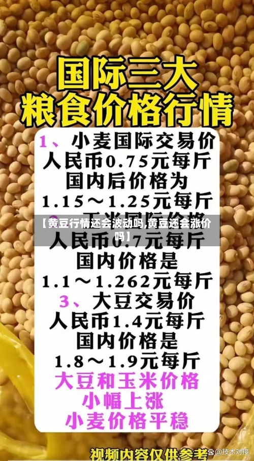 【黄豆行情还会波动吗,黄豆还会涨价吗】-第2张图片