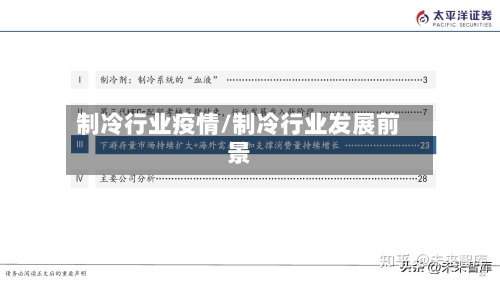 制冷行业疫情/制冷行业发展前景-第3张图片