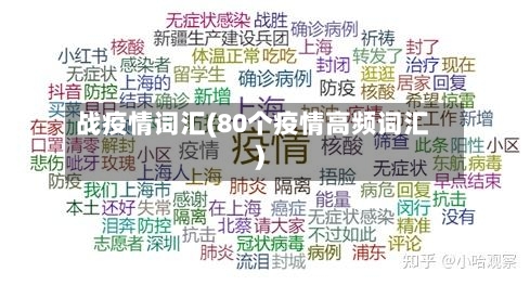 战疫情词汇(80个疫情高频词汇)-第3张图片