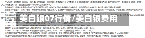 美白银07行情/美白银费用-第2张图片