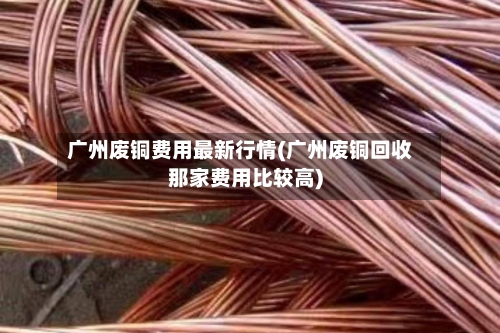 广州废铜费用最新行情(广州废铜回收那家费用比较高)-第2张图片