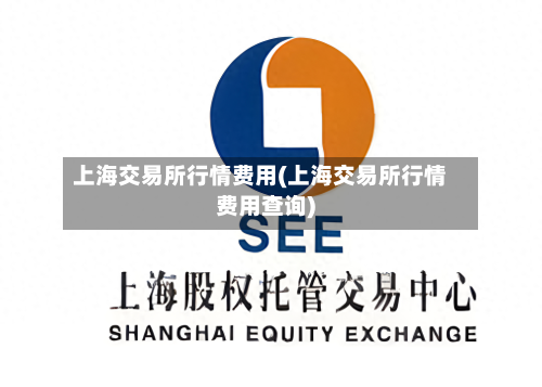 上海交易所行情费用(上海交易所行情费用查询)