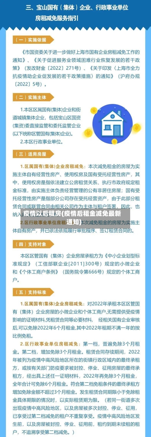 疫情以后租房(疫情后租金减免最新通知)-第2张图片