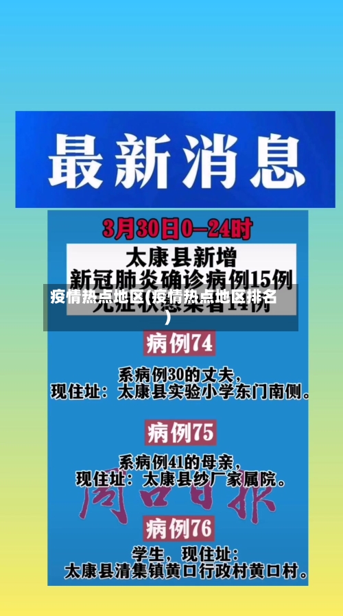 疫情热点地区(疫情热点地区排名)