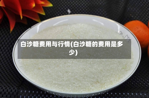 白沙糖费用与行情(白沙糖的费用是多少)