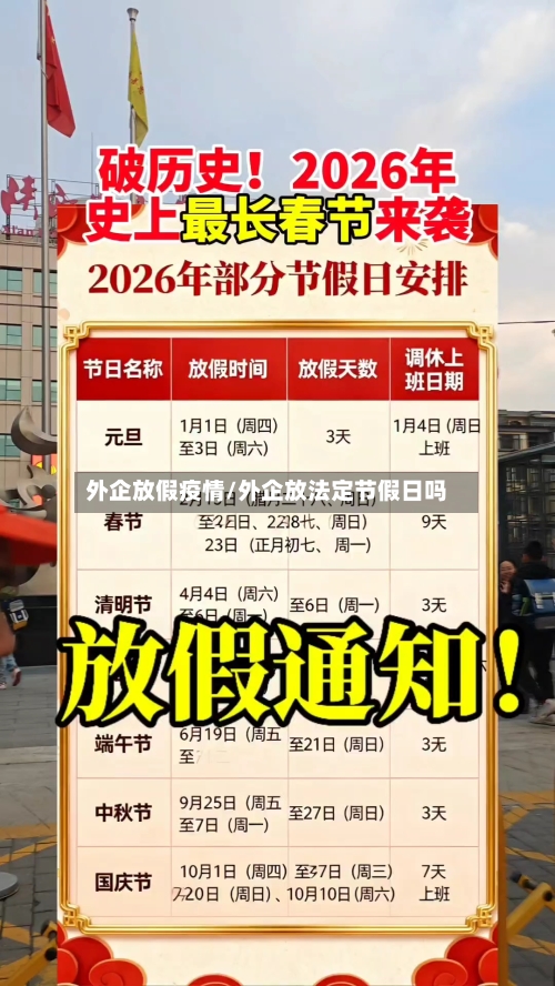 外企放假疫情/外企放法定节假日吗-第3张图片