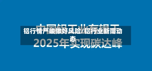 铝行情严峻做好风险/铝行业新闻动态