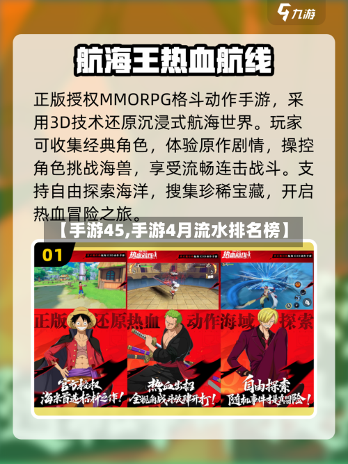 【手游45,手游4月流水排名榜】-第3张图片