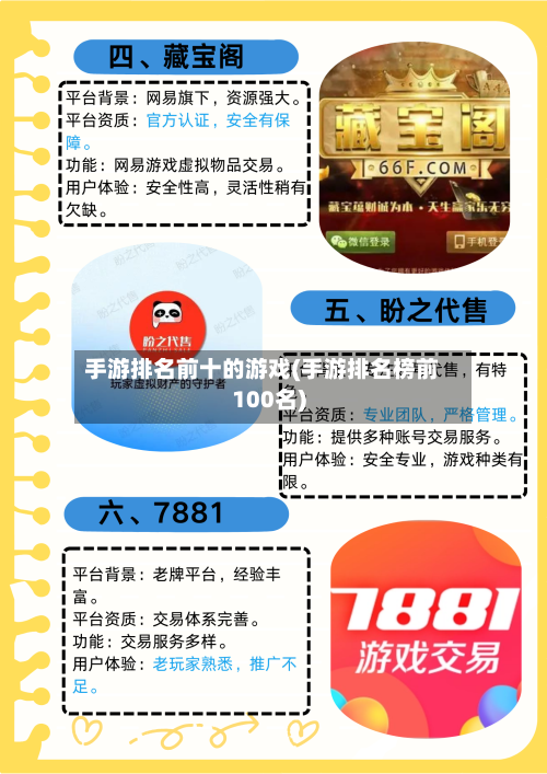 手游排名前十的游戏(手游排名榜前100名)-第2张图片