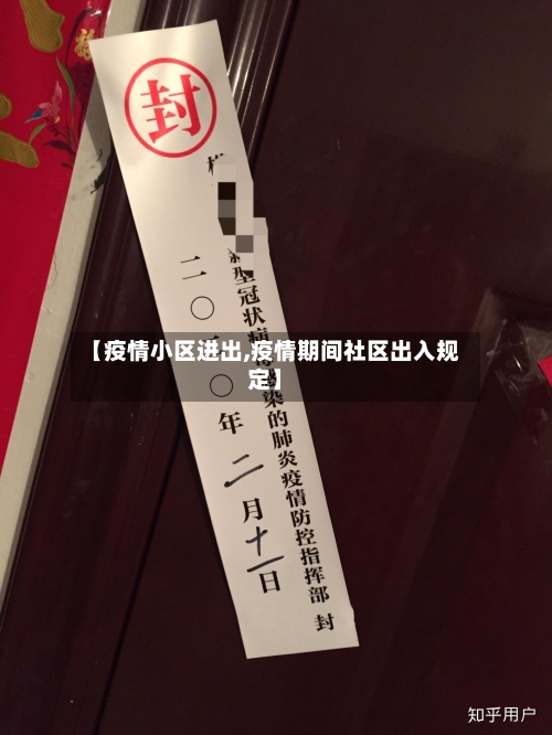【疫情小区进出,疫情期间社区出入规定】-第2张图片