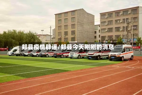 郏县疫情辟谣/郏县今天刚刚的消息-第2张图片