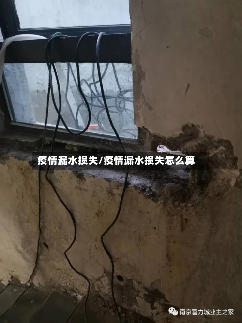 疫情漏水损失/疫情漏水损失怎么算