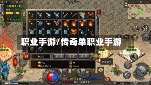 职业手游/传奇单职业手游