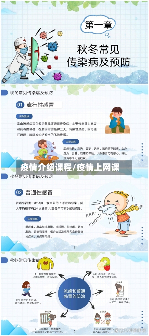 疫情介绍课程/疫情上网课