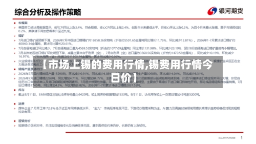 【市场上锡的费用行情,锡费用行情今日价】