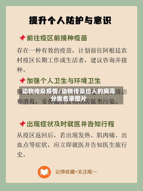 动物传染疫情/动物传染给人的病毒分类名录图片