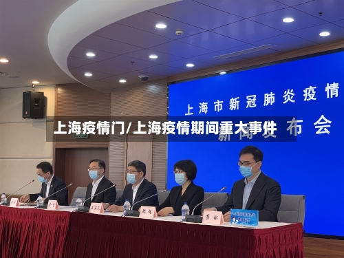 上海疫情门/上海疫情期间重大事件