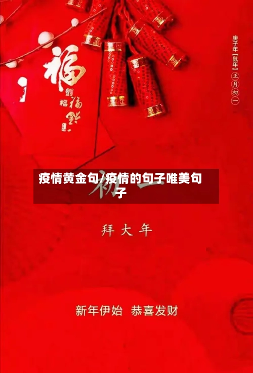 疫情黄金句/疫情的句子唯美句子-第3张图片